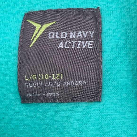 Old Navy girls 1/4 zip sweater size L (10/12), gently used - Picture 4 of 6